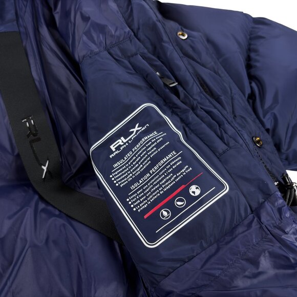 Ralph Lauren RLX Garston Hooded Down Puffer Ski Jacket Mens XXL Navy NWT - Picture 12 of 13